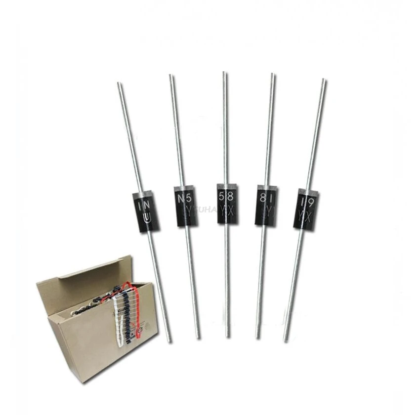 

100PCS IN5819 DO-41 1A 40V SCHOTTKY DIODE 1N5819 New original