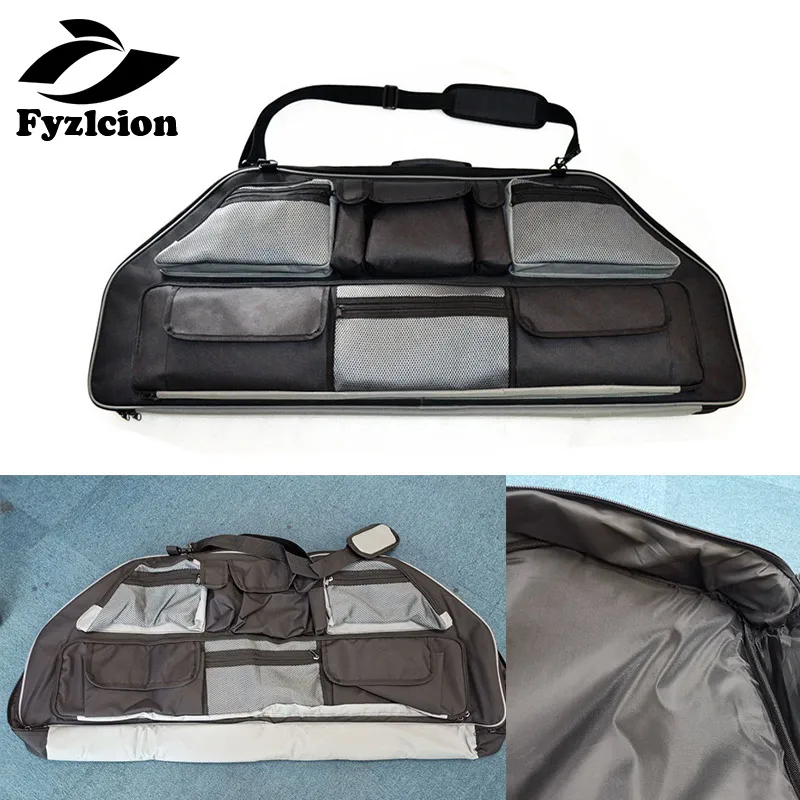 Protector de arco caza, bolsa de arco compuesto, funda de arco recurvo para portador de manija de arco y flecha, eslinga, Protector de arco de tiro con arco - Deportes