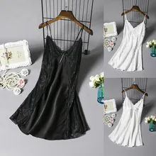 Ночное белье, женское сексуальное ночное белье, женское кружевное белье, сексуальное нижнее белье с глубоким v-образным вырезом, цельное ночное белье, женская одежда для сна