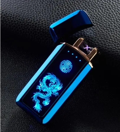 Plasma Lighter Electronic Lighter Cigarette Lighter For Smoking Usb Charge Double Arc - Цвет: No.8