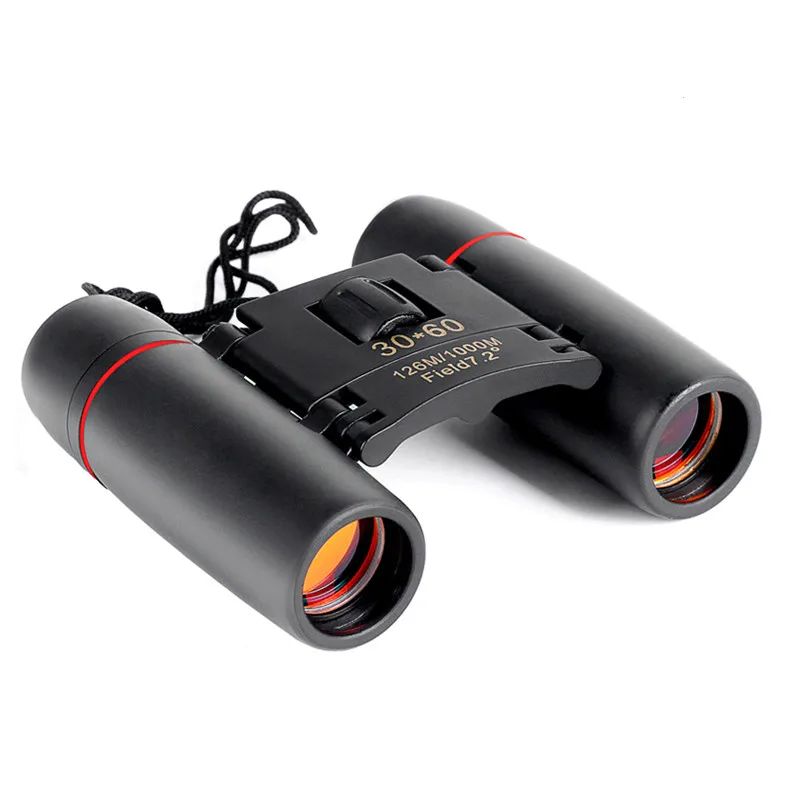 

30x60 Zoom Telescope Folding Binoculars with Low Light Night Vision for Outdoor Bird Watching Travelling Hunting Camping 1000m