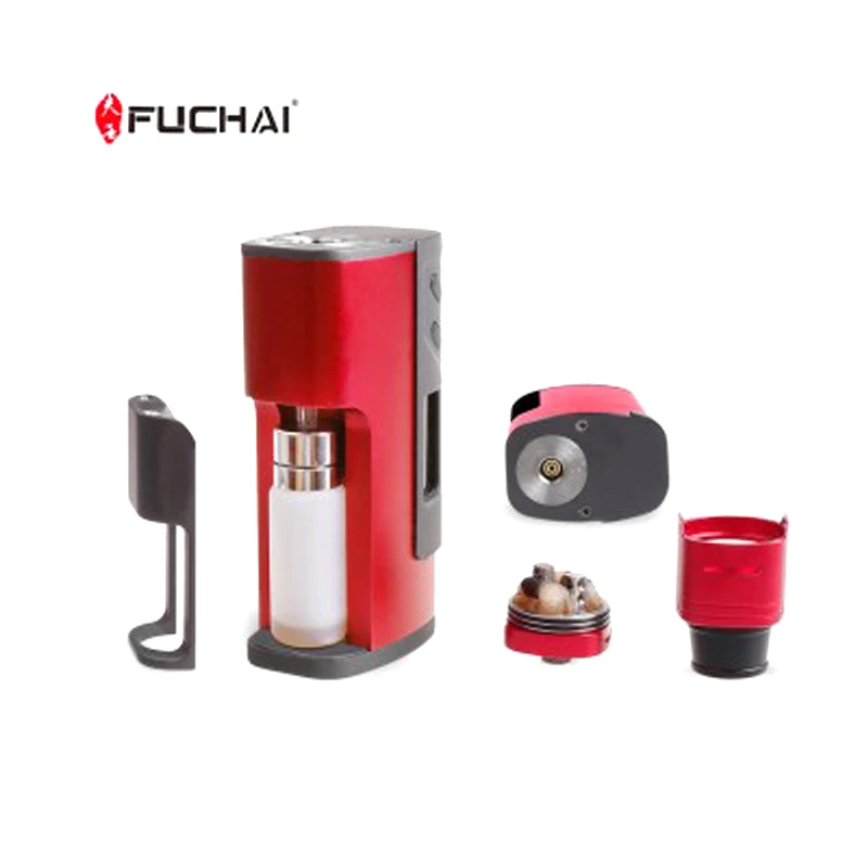 Оригинальный электронный кальян Sigelei Fuchai squonk 213 боксмод 150 power с атомайзером 5 мл от