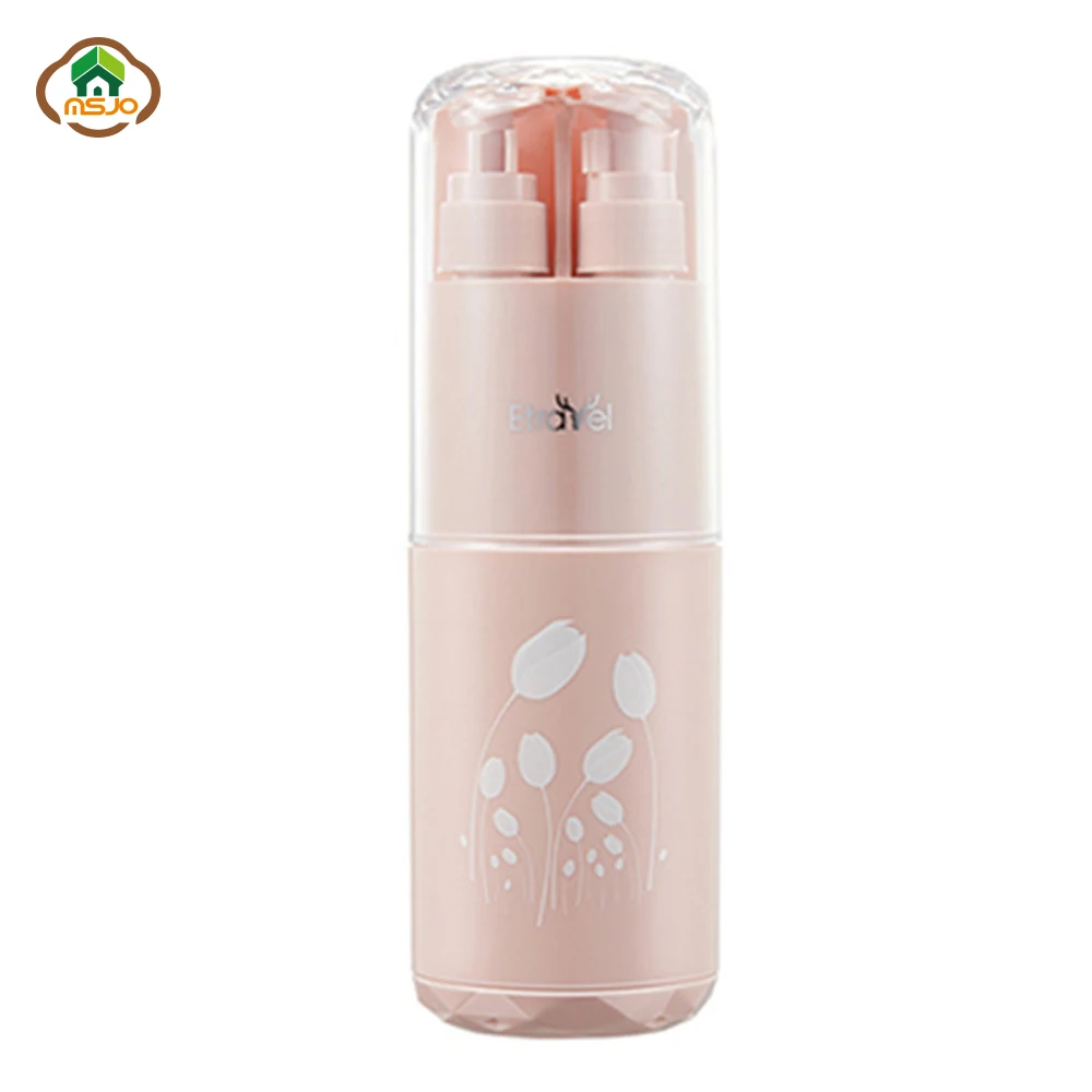 

MSJO Travel Accessories Bottles 7pcs/5pcs Suitcase Kid Girls Portable Bathroom Organizer Toothbrush Box Dispenser Set Travel kit