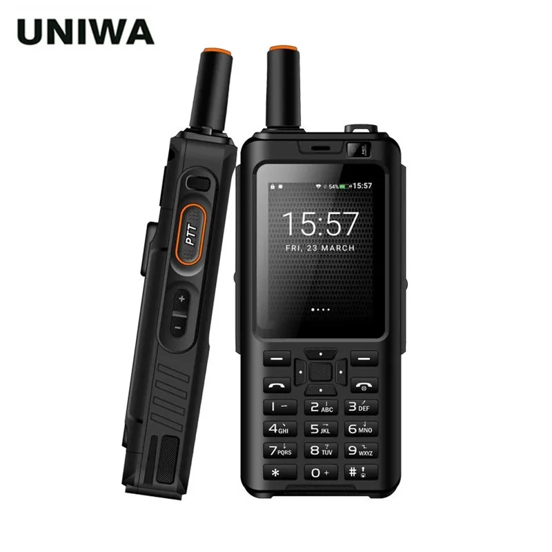 UNIWA Alps F40 Zello иди и болтай Walkie Talkie “иди 4G мобильный телефон IP65 Водонепроницаемый