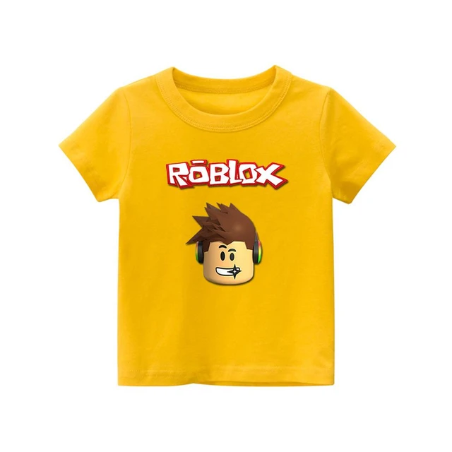 Robloxing Game kid T shirt Meninos Jogo Esportes T-shirt Criança Dos  Desenhos Animados de manga Curta top 3D Impressão Casual Street Harajuku  Roupas - AliExpress