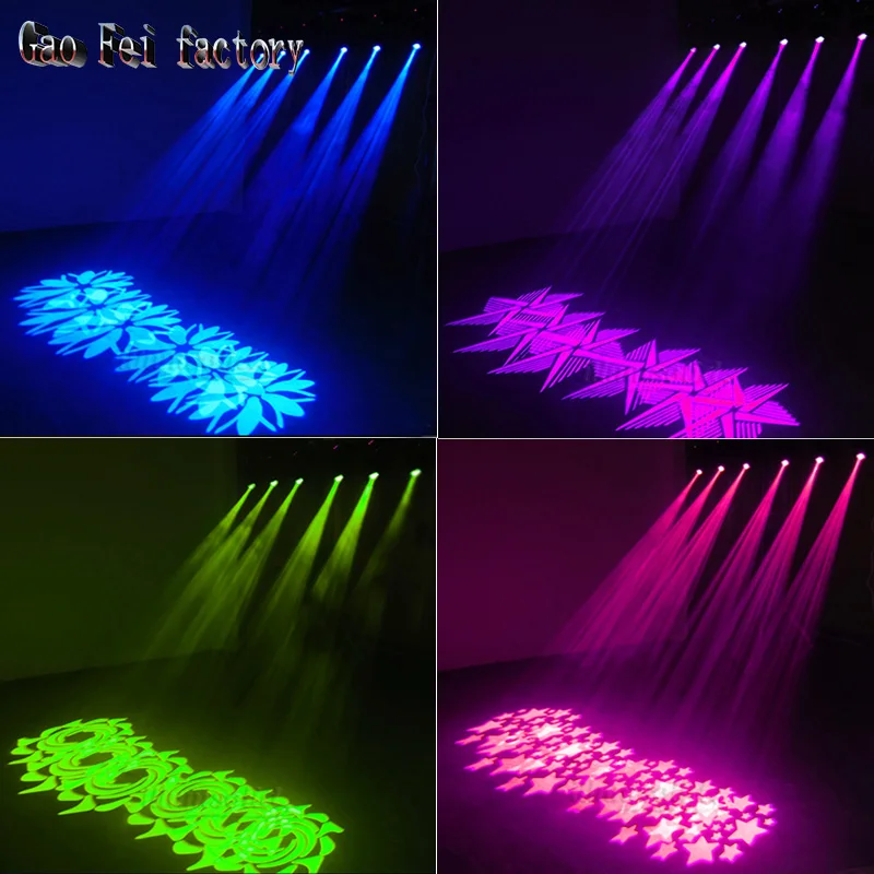 2X 30W LED GOBO DMX DJ Pinspot Moving Head Licht Bühnenbeleuchtung Konzert Disco 2X 30W LED GOBO DMX DJ Pinspot Moving Head Licht Bühnenbeleuchtung Konzert Disco