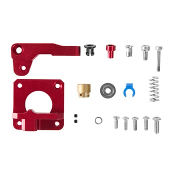 

Red Metal MK8 Extruder Aluminum Alloy Block Bowden Extruder 1.75mm Filament, for CREALITY 3D Printer