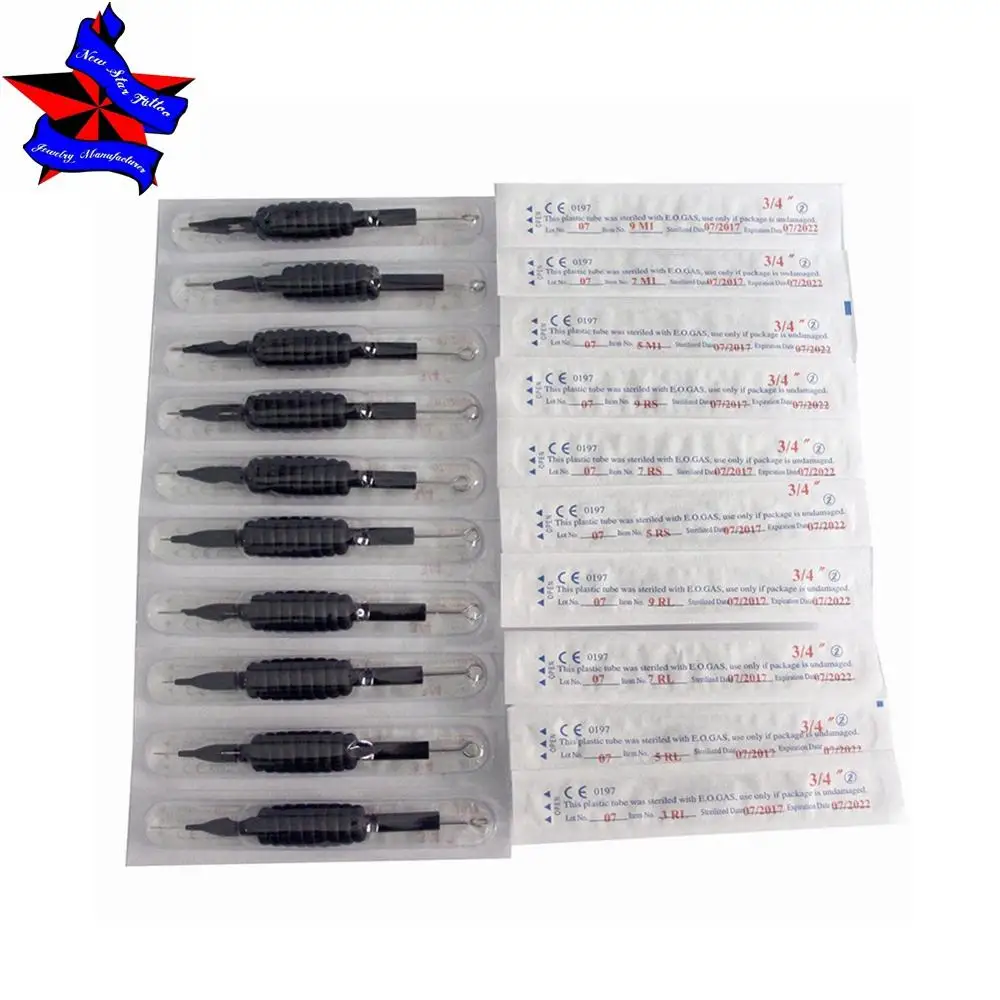 

5pcs Disposable Sterile Tattoo Tube And Tattoo Needles Kits Tattoo Machine Supplies Tattoo Needles Kits Tattoo tube Accessories