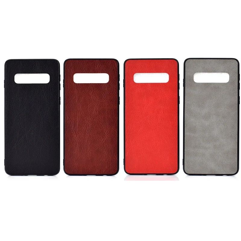 Leather Phone Case for Samsung Galaxy S9 S10 Plus S10e Case Luxury Soft Back Cover for Samsung Galaxy M10 M20 J4 J6 Plus Case