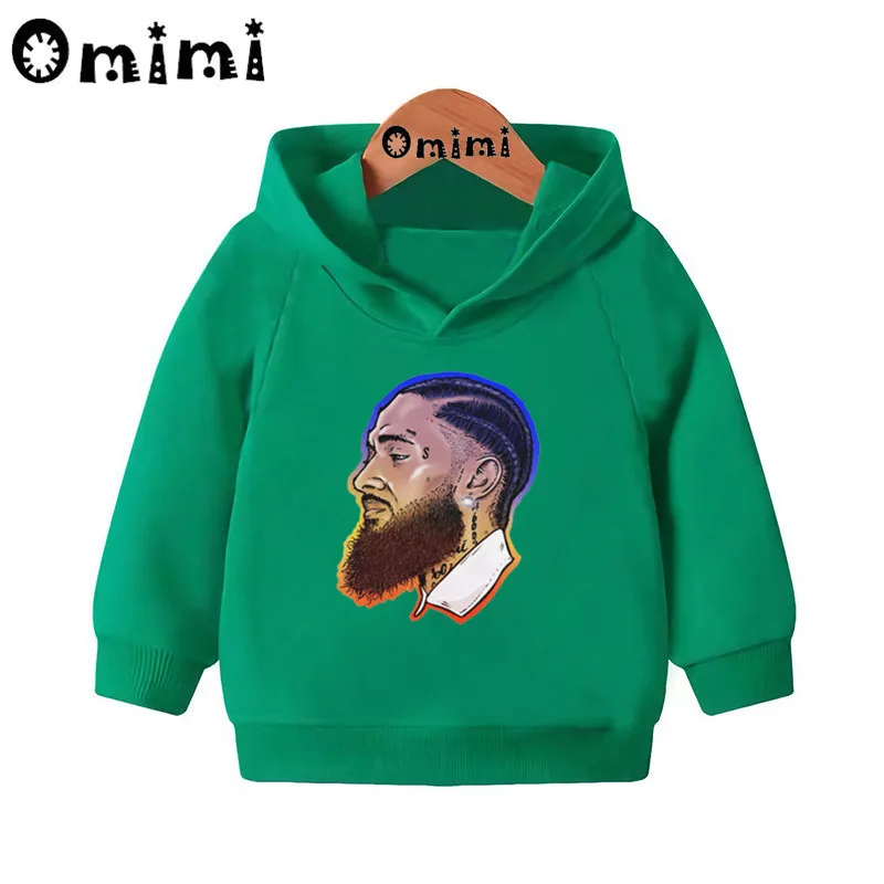 Детские толстовки «рэпер Lil Peep Nipsey Hussle» детские толстовки с капюшоном пуловер для малышей топы для девочек и мальчиков, осенняя одежда KMT5280