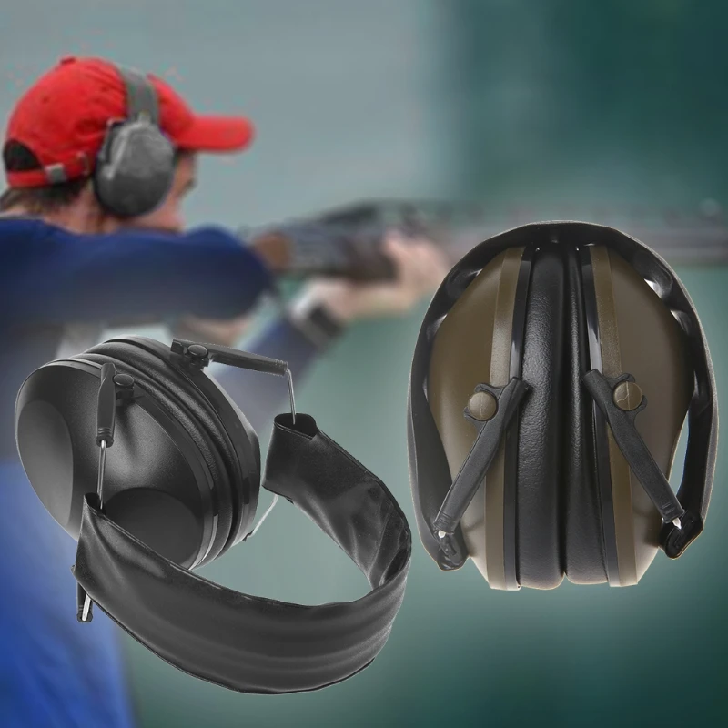 Foldable Hearing Protection Military Shooting Ear Muffs Noise Cancelling Headset 