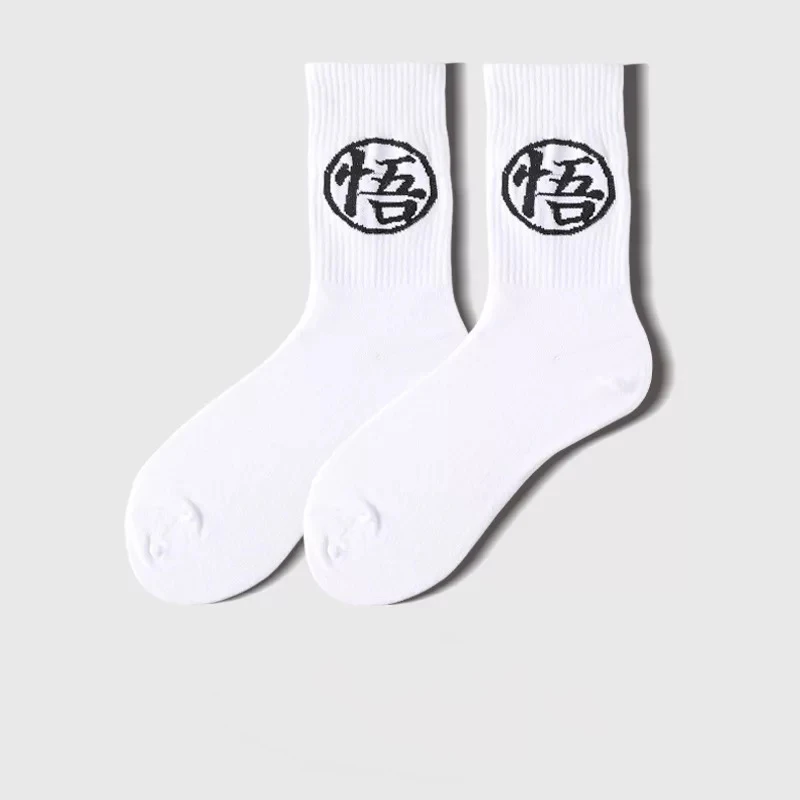 1 Long summer socks men and European street hip hop wild women socks ins skateboard socks unisex Harajuku socks - Цвет: 1