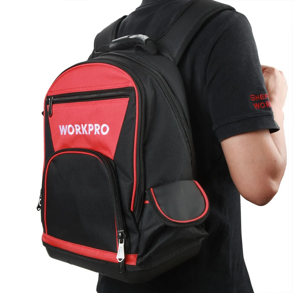WORKPRO 1" сумка для инструментов Инструменты Сумки для хранения водонепроницаемый рюкзак с сумкой многофункциональные сумки