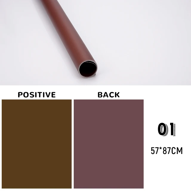 'Buy 5 Free 1'57*87cm Solid Color Double-sided Photography Board Backdrop Waterproof Background Paper Decorations Items for Food 01