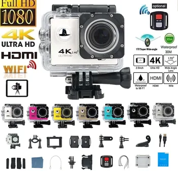 

1200W Action Camera 4K 30FPS Ultra HD WiFi 2.0 170D Underwater Waterproof Helmet Video Cameras Go Extreme Pro Sport Camera