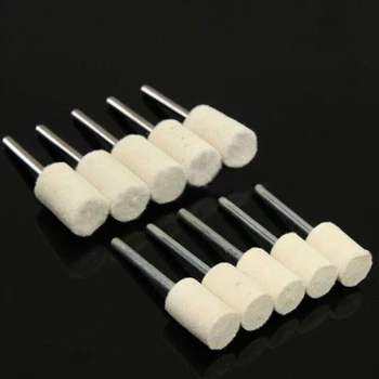 

Fixture Felt Buffing Wheels Power Tool Parts Silver Polishing Disc Polish