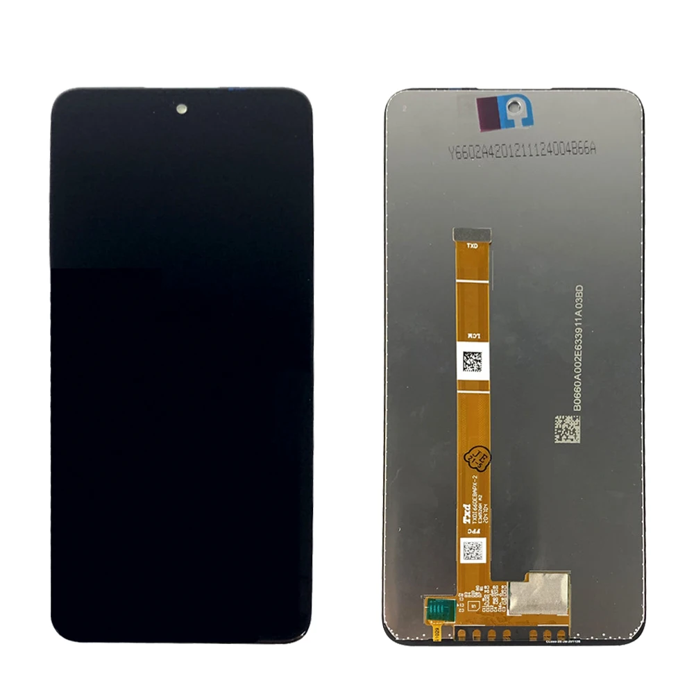 DISPLAY LCD + TOUCHSCREEN DISPLAY COMPLETO SENZA FRAME PER LG K42 Lm K420 K52 Lm K520 Nero Originale - Foto 12