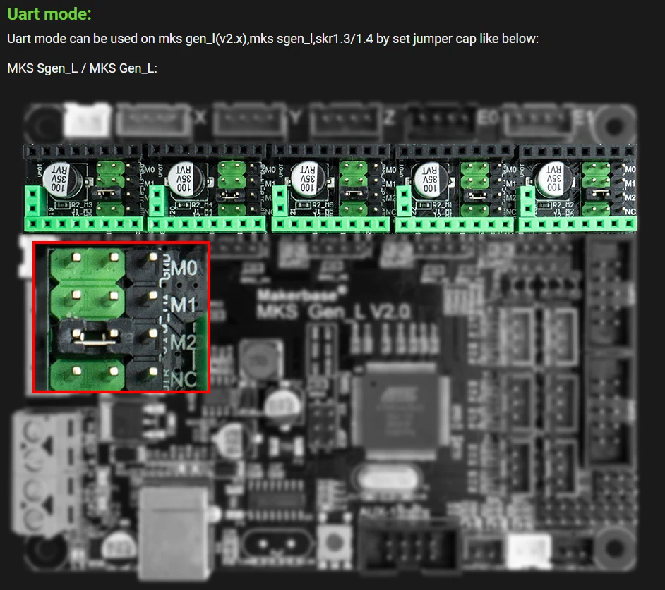 Makerbase MKS TMC2209 2209 Stepper Motor Driver StepStick 3d printer parts 2.5A UART ultra silent For SGen_L Gen_L Robin Nano seiko print head