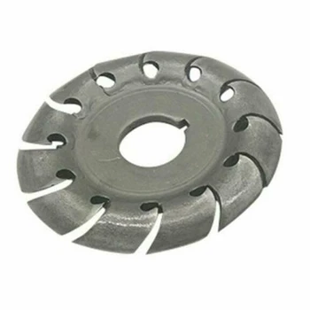 

Angle Grinder Disk Wood Carving 12 Teeth 16mm Bore Shaping Disc 65mm Woodworking Provides Fast Material Removal,