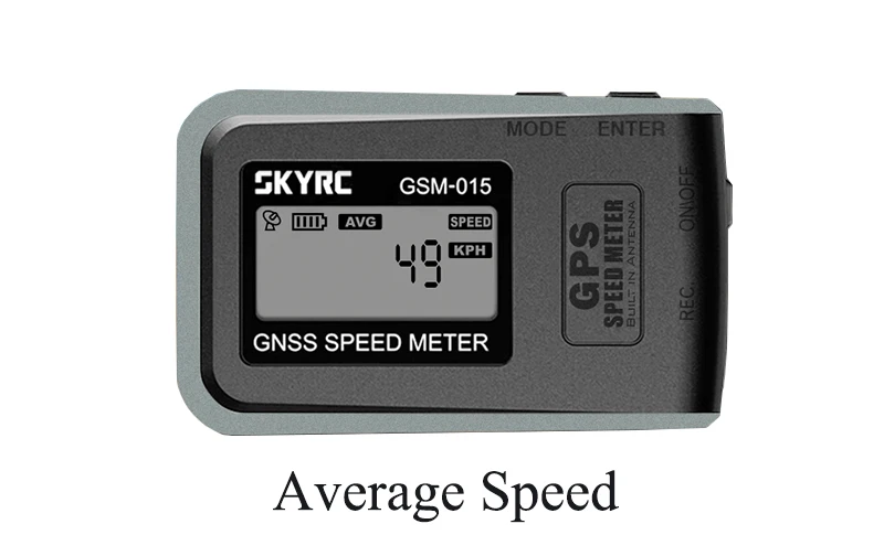SKYRC GSM-015 gps измеритель скорости GNSS ГЛОНАСС прием скорость высота метр встроенный аккумулятор для квадрокоптера RC гоночный автомобиль велосипед