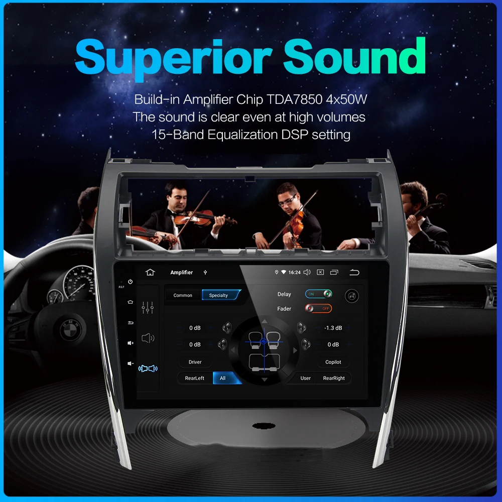 Clearance for Toyota Camry 2012 2013 2014 USA & Mid-east version GPS Navigation System Vehicle10.2" IPS Car Android 9.0 1 din Player PC 4