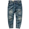 2021 Autumn and Winter American Retro Heavyweight Jeans Men's Fashion 100% Cotton 3D Stitching Washed Old Casual Straight Jeans 5