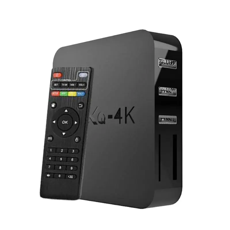 Медиаплеер MXQ4K Android ТВ приставка 7 1 S905W 2 ГБ 16 8 Смарт четырехъядерный wifi может
