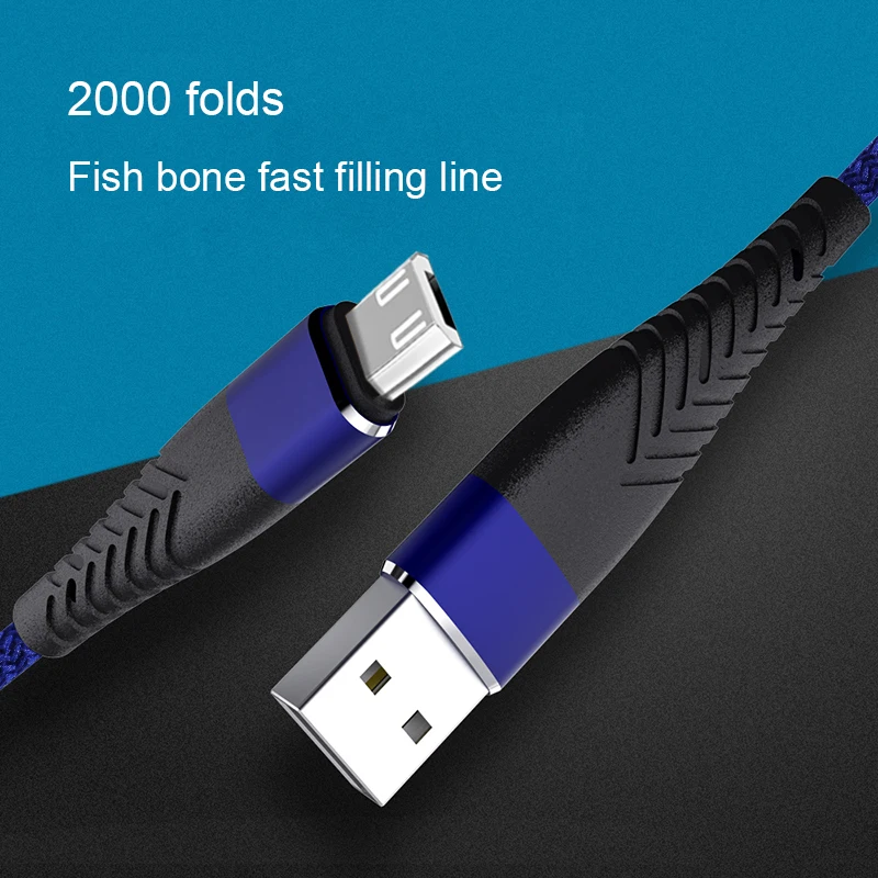 20 см 1 м 2 3 USB Micro 2.4A кабель для быстрой зарядки Samsung S7 Redmi Huawei Android мобильный телефон