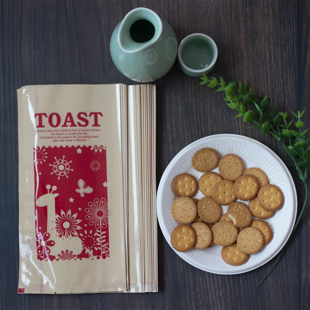 50 шт. лидер продаж БОПП упаковка ручка пищевая мультяшная животные Подарочный