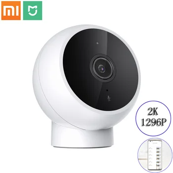 샤오미 미지아 앱 AI 휴머노이드 감지 스마트 IP 카메라, 2K 1296P 풀 HD 2.4GWiFi IR 나이트 비전 아기 보안 모니터, Mi Cam