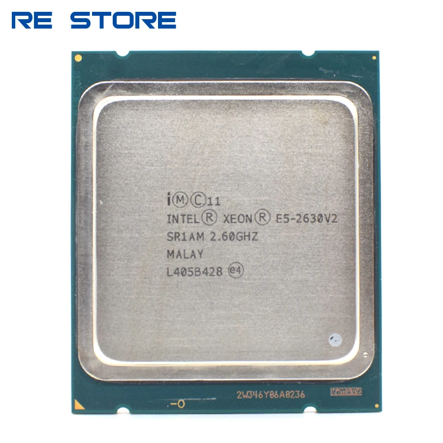 Intel Ксеон E5 2630 V2 LGA 2011 Процессор процессор SR1AM 2 6 ГГц ядерный 15 м поддержка X79