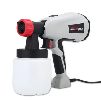 

400W Electric Paint Spray Gun Household Latex Paint Sprayer Adjustable Flow Control High Power Latex Paint Sprayer 3 Nozzles