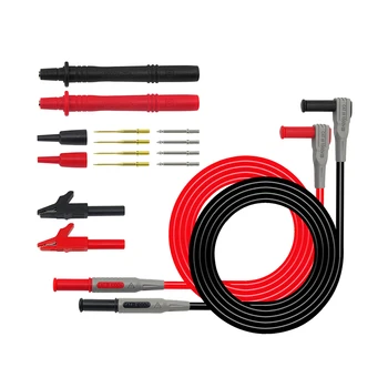 

Electrical Multimeter Test Leads Set With Alligator Clips Test Probes Replaceable Probe Tips