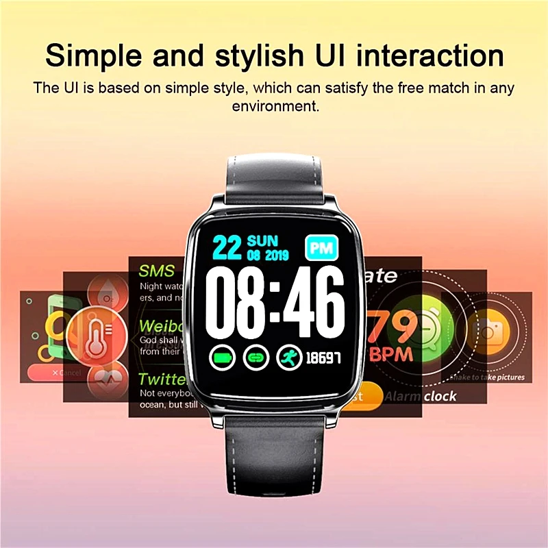 Nennbo M8 Smart Watch Men Waterproof Blood Pressure Smartwatch Women Heart Rate Monitor Fitness Tracker Watch For Android ios