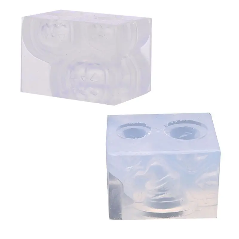 

DIY Clear Silicone Stereo Pumpkin Mini Witch Hat Mold for Jewelry Making Tools Resin Craft Epoxy Molds