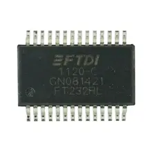 FTDI FT232 FT232RL USB TO SERIAL UART SSOP-28 IC FT232RL Serial Port Chip Bridge