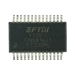 FTDI FT232 FT232RL USB TO SERIAL UART SSOP-28 IC FT232RL Serial Port Chip Bridge