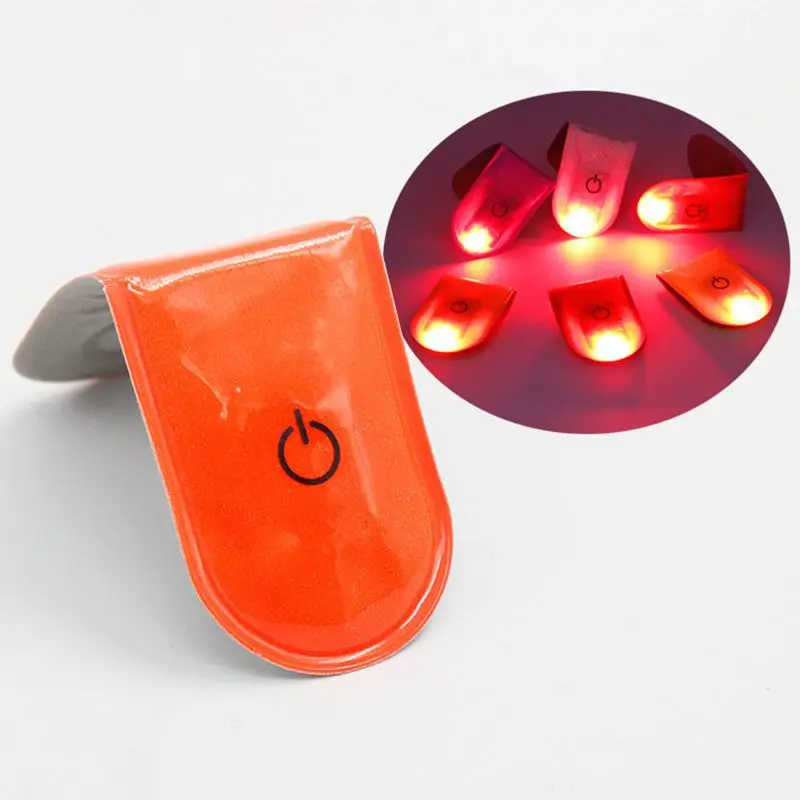 

Multifunctional LED Clip Light Night running and walking light-emitting magnet lights safety warning