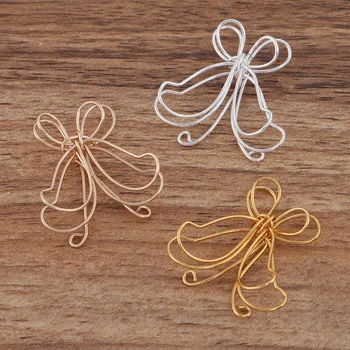 

20 PCS 29*33mm Hollow Out Butterfly Connectors For Jewelry Making 3 Colors Plated Butterfly Charms DIY Jewelry Findings