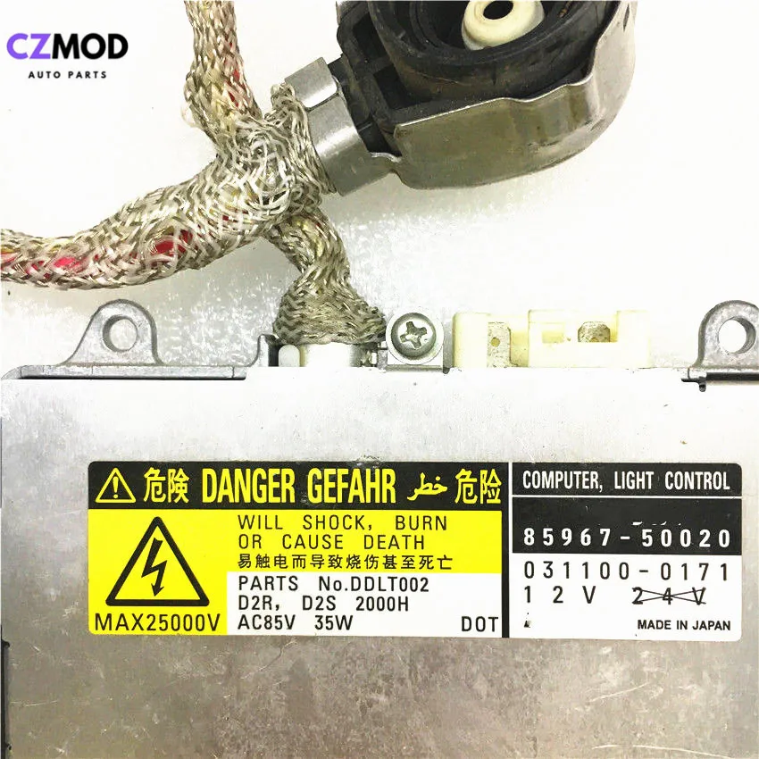 CZMOD 85967-50020 D2S D2R DDLT002 ксеноновый головной светильник балласт компьютерный светильник контроль воспламенитель 85967 50020 б/у автомобильный аксессуар