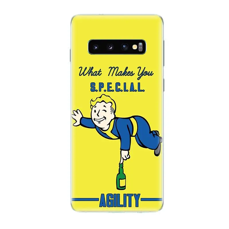 Фоллаут Нью Вегаса крышка чехол для телефона samsung Galaxy S10 плюс Lite A50 A70 A30 A10 A20E M30 A20 A80