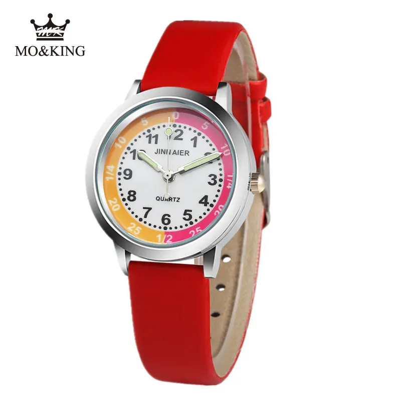 Top Brand Cute Baby Unique Children's Boys Girls Kids Quartz Wrist Watch Number Clock Gifts Bracelet Synoked Relojes Watch 6