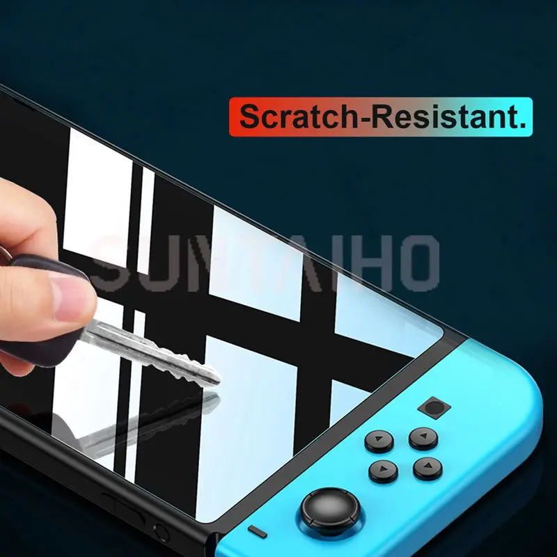 3Pcs Tempered Glass 9H HD Screen Protector Film For Nintendo Switch NS Oled Screen Protector For Nintendo Switch Lite Accessorie