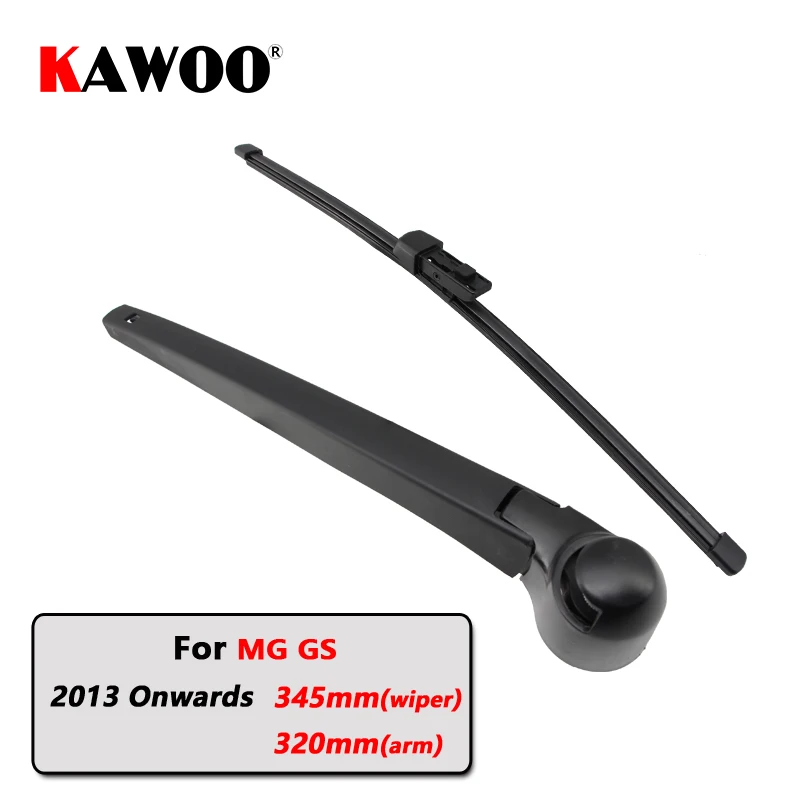 KAWOO Car Rear Wiper Blades Back Window Wipers Arm For MG GS Hatchback