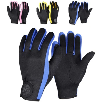 

1Pair/Set Diving Neoprene Snorkeling Kayaking Surfing Sport Hook And Loop Gloves For Scuba Diving Winter Swimming Water Sports