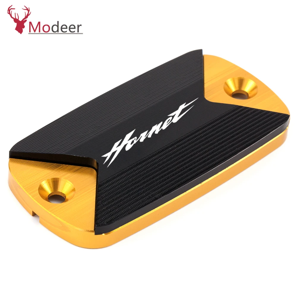 For Honda Hornet 600 CB600F 1998-2014 Hornet 900 2002-2006 Motorcycle Accessories Logo Hornet Brake Fluid Reservoir Cover Cap (9)