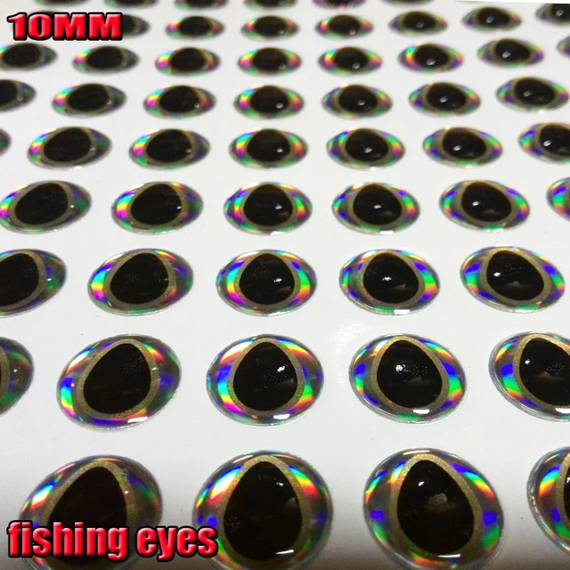 Maximucatch 4D Fishing Lure Eyes Fly Tying Material Fish Eyes