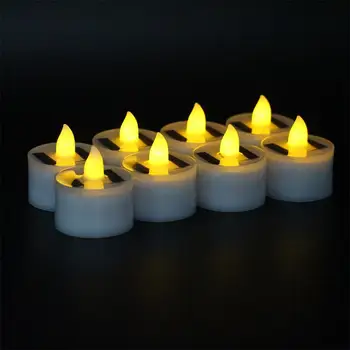 

AsyPets LED Waterproof Solar Powered Electronic Candle Light