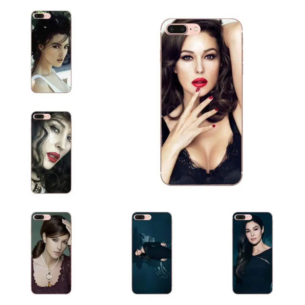 

Soft TPU Covers Capa For Xiaomi Redmi Note 2 3 3S 4 4A 4X 5 5A 6 6A Pro Plus Monica Bellucci