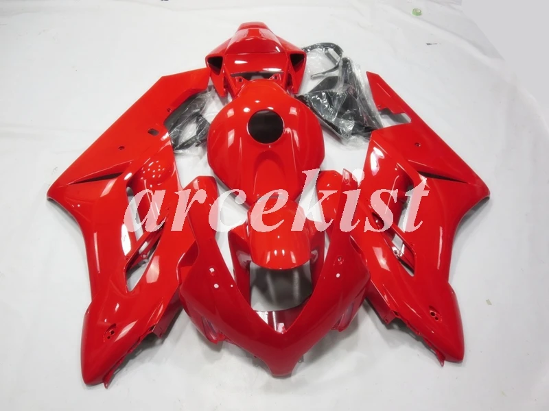 4 подарки литья под давлением ABS Полный обтекатели комплект Подходит для Honda CBR1000RR cbr1000 04 05 2004 2005 набор тела все красные